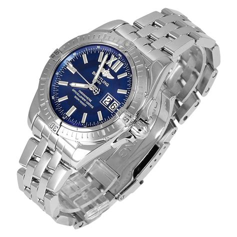 breitling galactic|breitling galactic 41 blue dial.